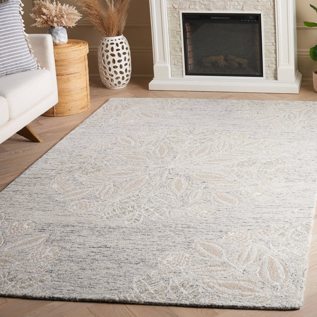 Safavieh Jardin Jar738F Grey/Ivory Rug - Safavieh - jar738f - 3