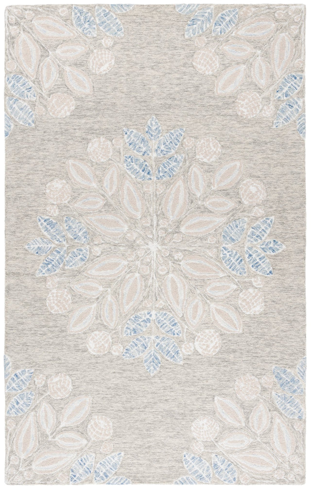 Safavieh Jardin Jar738G Light Grey/Ivory Rug - Safavieh - jar738g - 3