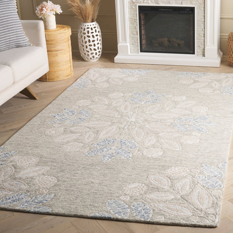 Safavieh Jardin Jar738G Light Grey/Ivory Rug - Safavieh - jar738g - 3