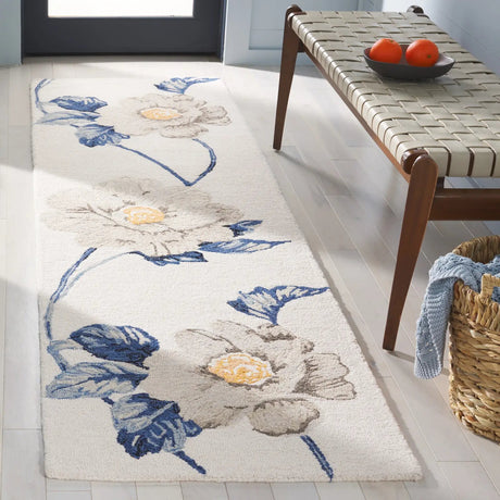 Safavieh Jardin 6'-0" x 9'-0" Rug in Ivory / Grey