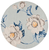 Safavieh Jardin 6'-0" x 6'-0" Rug in Blue / Ivory