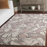 Safavieh Jardin 4'-0" x 6'-0" Rug in Pink / Ivory