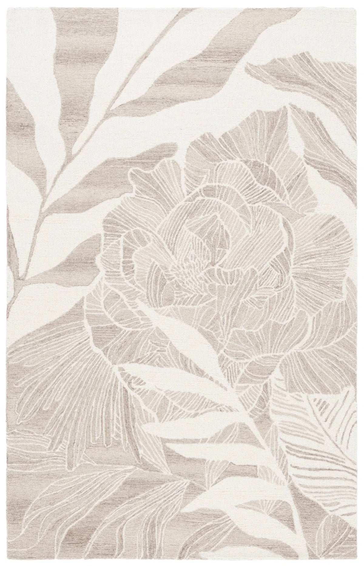 Safavieh Jardin 4'-0" x 6'-0" Rug in Ivory / Beige