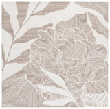 Safavieh Jardin 6'-0" x 6'-0" Rug in Ivory / Beige