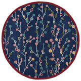 Safavieh Jardin Jar751M Blue/Pink Rug - Safavieh - jar751m - 6r