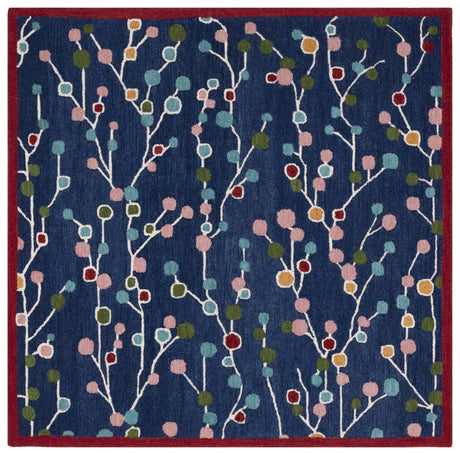 Safavieh Jardin Jar751M Blue/Pink Rug - Safavieh - jar751m - 6r