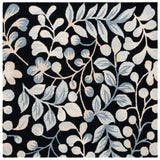 Safavieh Jardin Jar754Z Black/Ivory Rug - Safavieh - jar754z - 28