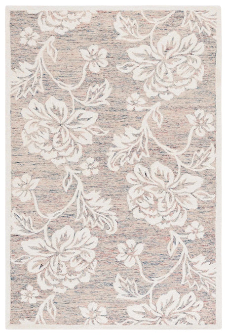 Safavieh Jardin 4'-0" x 6'-0" Rug in Grey / Ivory