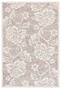 Safavieh Jardin 4'-0" x 6'-0" Rug in Grey / Ivory