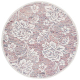 Safavieh Jardin 6'-0" x 6'-0" Rug in Grey / Ivory
