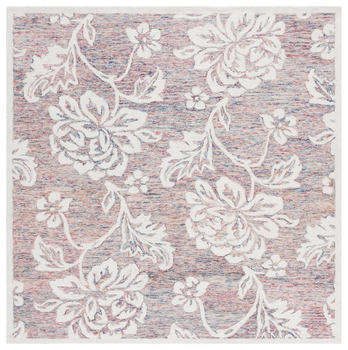 Safavieh Jardin 6'-0" x 6'-0" Rug in Grey / Ivory