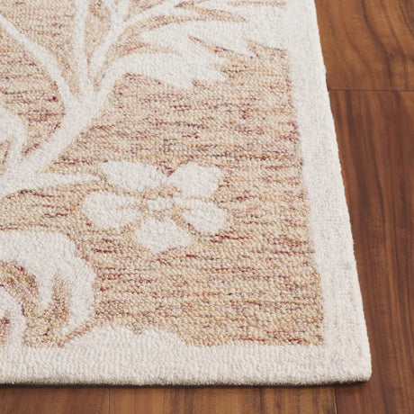 Safavieh Jardin 4'-0" x 6'-0" Rug in Rust / Ivory