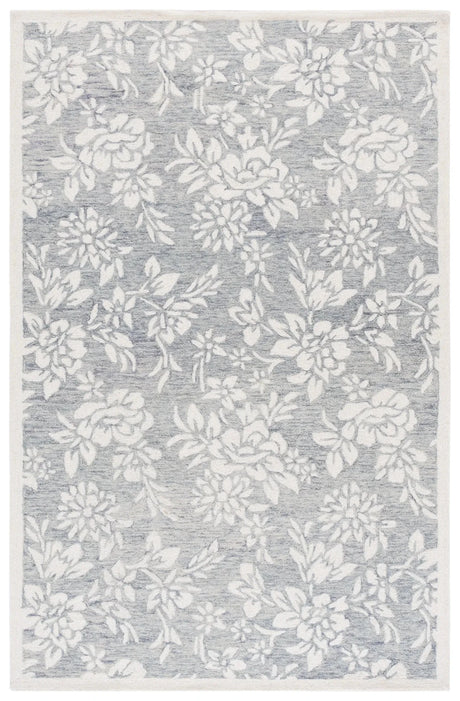 Safavieh Jardin 4'-0" x 6'-0" Rug in Grey / Ivory