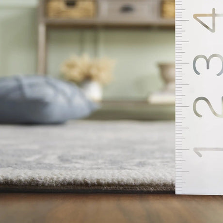 Safavieh Jardin 4'-0" x 6'-0" Rug in Grey / Ivory