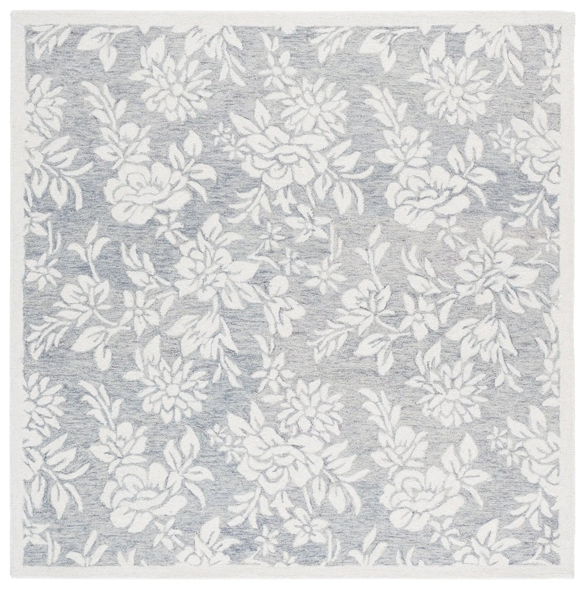 Safavieh Jardin 6'-0" x 6'-0" Rug in Grey / Ivory
