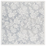 Safavieh Jardin 6'-0" x 6'-0" Rug in Grey / Ivory