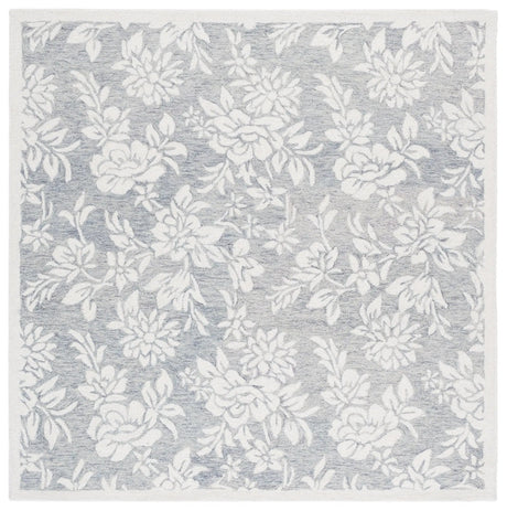 Safavieh Jardin 6'-0" x 6'-0" Rug in Grey / Ivory