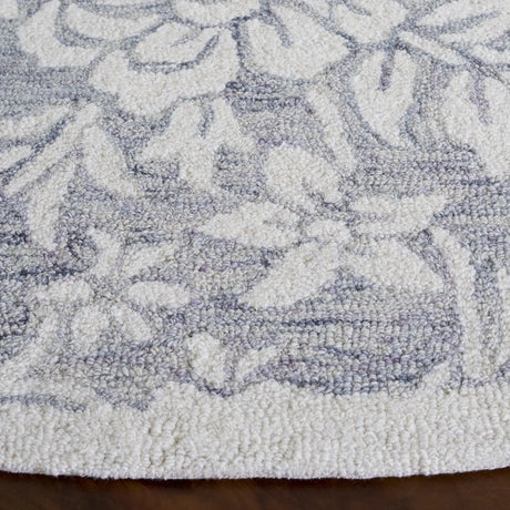 Safavieh Jardin 6'-0" x 6'-0" Rug in Grey / Ivory