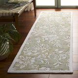 Safavieh Jardin 2'-3" x 8'-0" Rug in Green / Ivory
