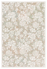 Safavieh Jardin 4'-0" x 6'-0" Rug in Green / Ivory