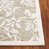 Safavieh Jardin 4'-0" x 6'-0" Rug in Green / Ivory