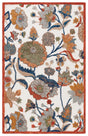 Safavieh Jardin 4'-0" x 6'-0" Rug in Ivory / Green