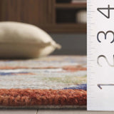 Safavieh Jardin 4'-0" x 6'-0" Rug in Ivory / Green