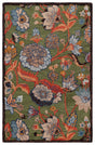 Safavieh Jardin 4'-0" x 6'-0" Rug in Green / Blue