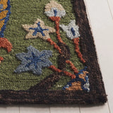 Safavieh Jardin 4'-0" x 6'-0" Rug in Green / Blue