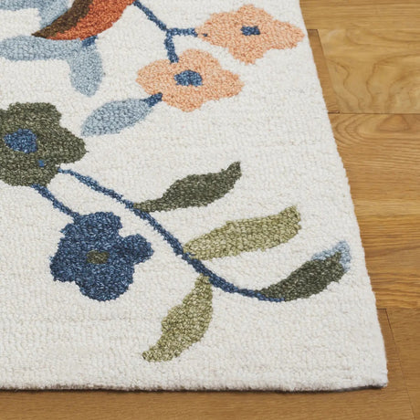 Safavieh Jardin 4'-0" x 6'-0" Rug in Ivory / Green