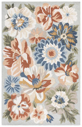 Safavieh Jardin 4'-0" x 6'-0" Rug in Sage / Blue