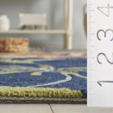 Safavieh Jardin 4'-0" x 6'-0" Rug in Blue / Green