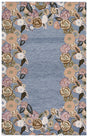 Safavieh Jardin 4'-0" x 6'-0" Rug in Blue / Rust