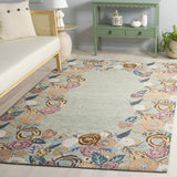 Safavieh Jardin 4'-0" x 6'-0" Rug in Sage / Rust