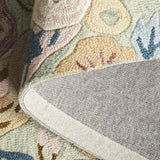 Safavieh Jardin 4'-0" x 6'-0" Rug in Sage / Rust