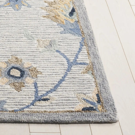 Safavieh Jardin 4'-0" x 6'-0" Rug in Grey / Blue