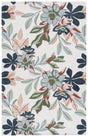 Safavieh Jardin 4'-0" x 6'-0" Rug in Ivory / Blue