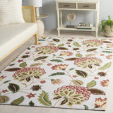 Safavieh Jardin 4'-0" x 6'-0" Rug in Ivory / Green
