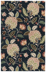 Safavieh Jardin 4'-0" x 6'-0" Rug in Blue / Light Green