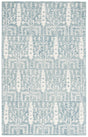 Safavieh Jardin 4'-0" x 6'-0" Rug in Blue / Ivory