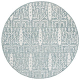 Safavieh Jardin 6'-0" x 6'-0" Rug in Blue / Ivory
