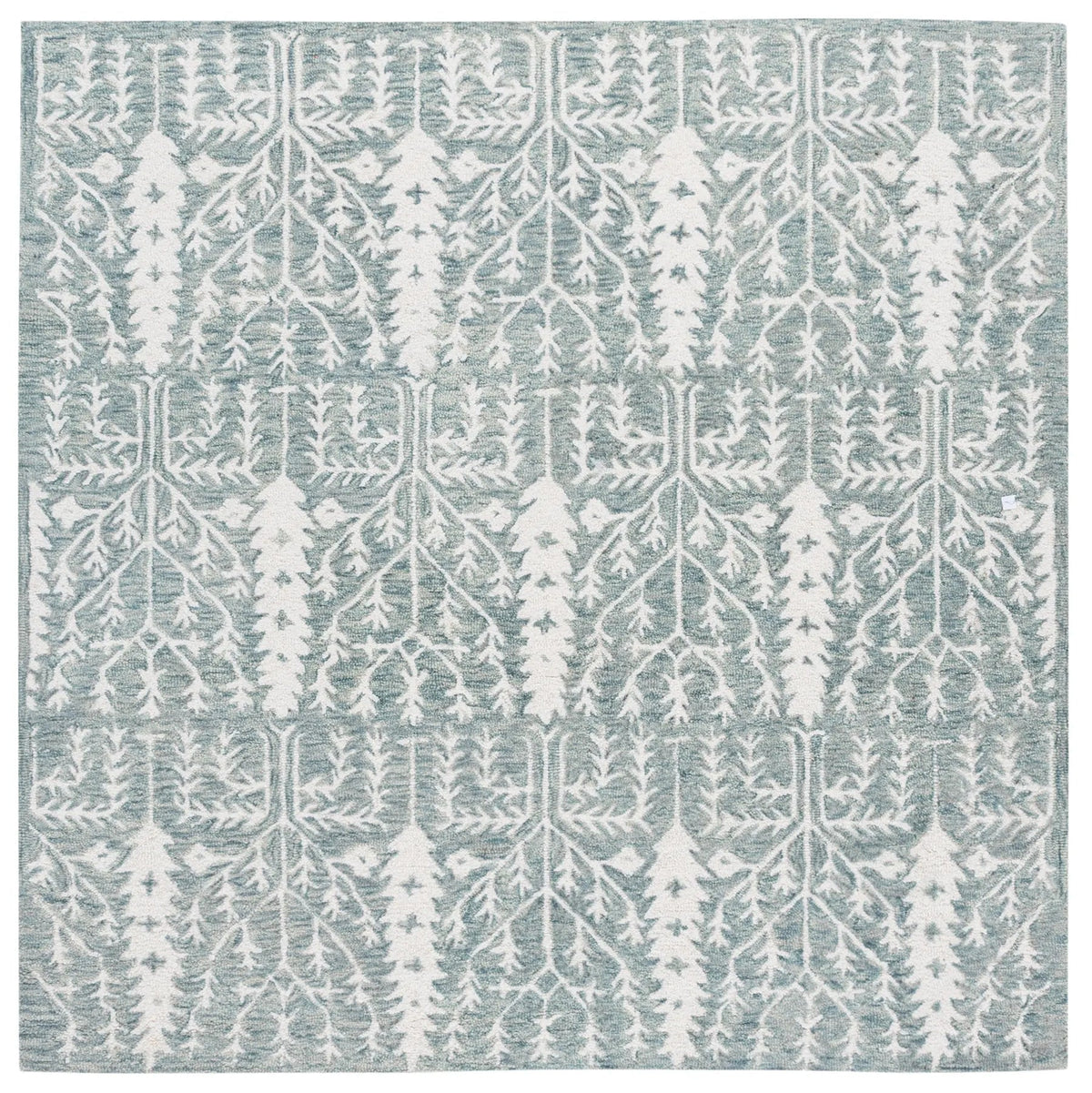 Safavieh Jardin 6'-0" x 6'-0" Rug in Blue / Ivory