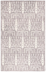 Safavieh Jardin 4'-0" x 6'-0" Rug in Purple / Ivory