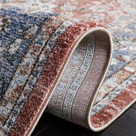 Safavieh Jasmine Jsm317P Rust/Blue Rug - Safavieh - jsm317p - 5r
