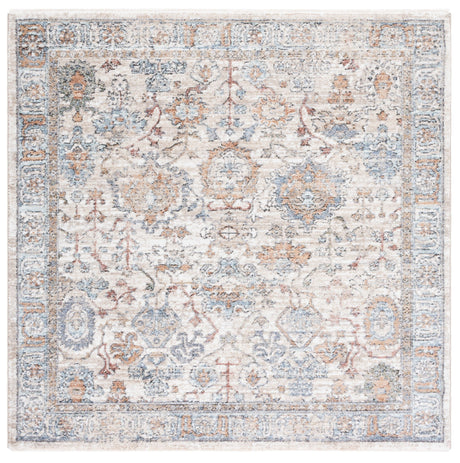 Safavieh Jasmine Jsm319A Ivory/Blue Rug - Safavieh - jsm319a - 5sq