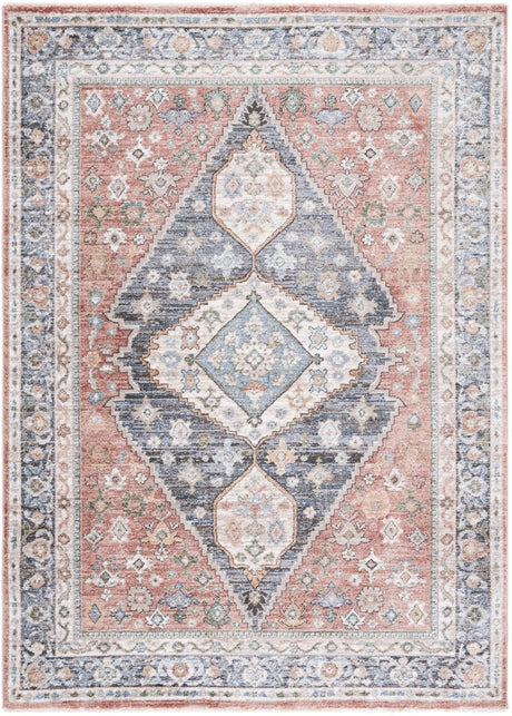 Safavieh Jasmine Jsm329P Rust/Navy Rug - Safavieh - jsm329p - 4