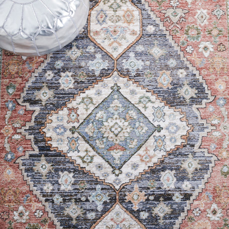 Safavieh Jasmine Jsm329P Rust/Navy Rug - Safavieh - jsm329p - 5r