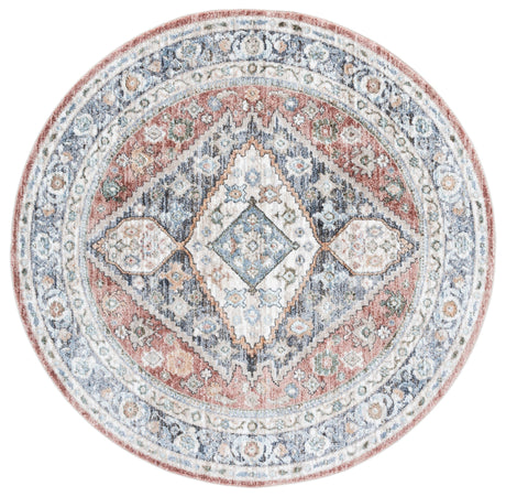Safavieh Jasmine Jsm329P Rust/Navy Rug - Safavieh - jsm329p - 5r