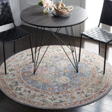 Safavieh Jasmine Jsm338M Blue/Gold Rug - Safavieh - jsm338m - 5r
