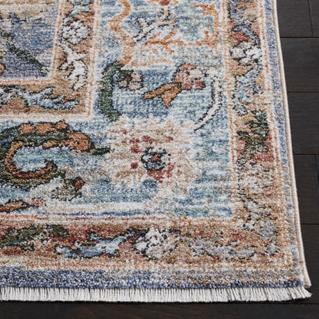 Safavieh Jasmine Jsm338M Blue/Gold Rug - Safavieh - jsm338m - 5r